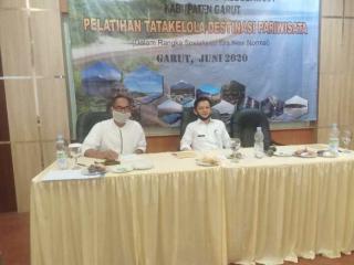 Disparbud Kabupaten Garut Laksanakan Pelatihan Tata Kelola Destinasi Pariwisata 